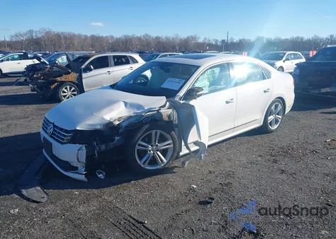2013 Volkswagen Passat 2.0L Tdi Sel Premium from USA, damaged, VIN 1VWCN7A33DC145843